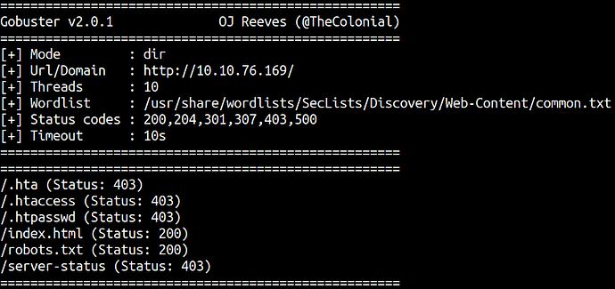 gobuster